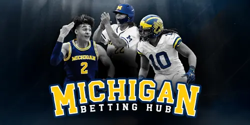 michiganbettinghub desktop banner showing three athletes